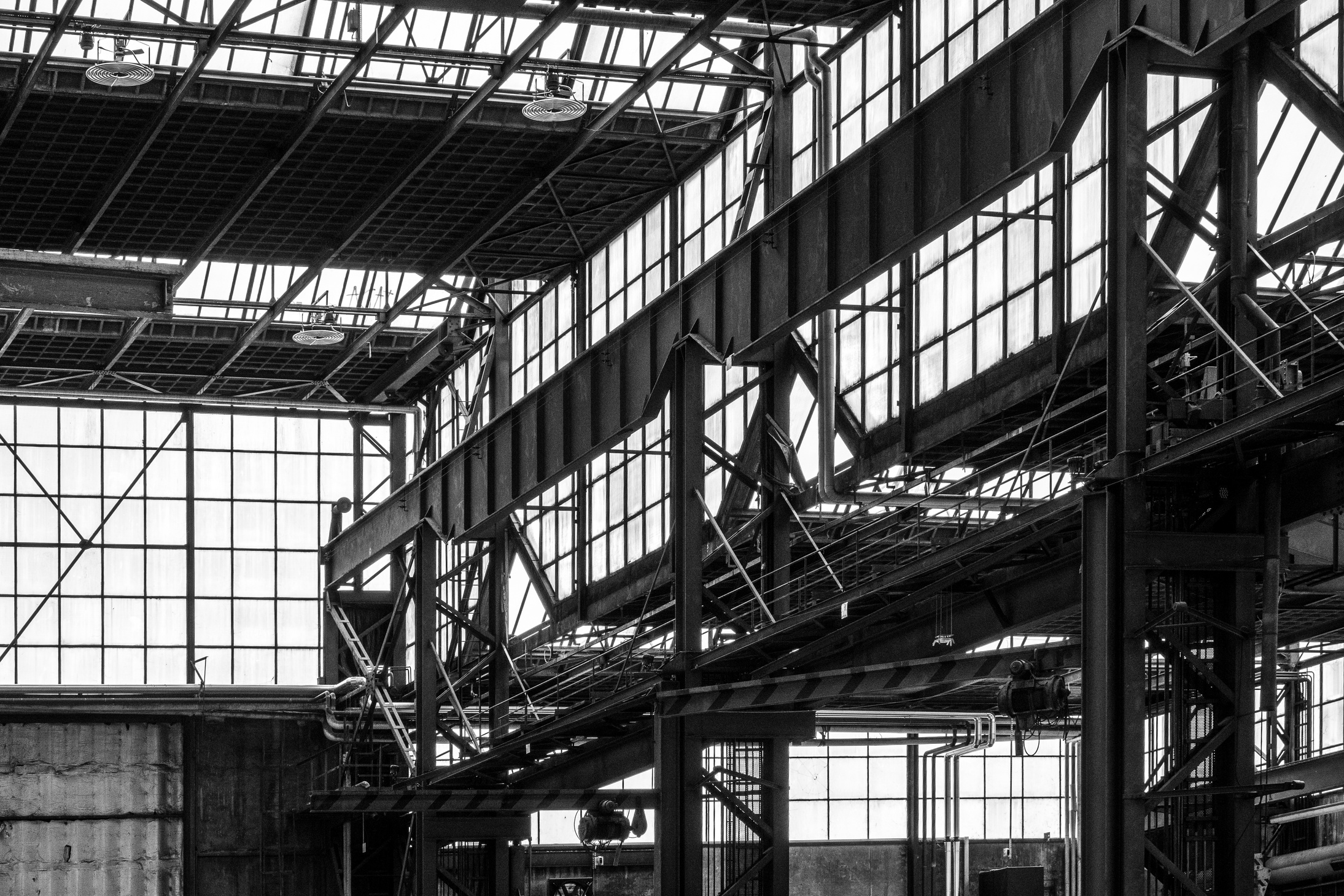 Old industrial warehouse